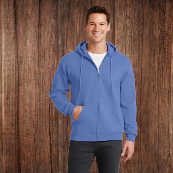PC78ZH Adult Core Fleece Full Zip Sweatshirt Thumbnail